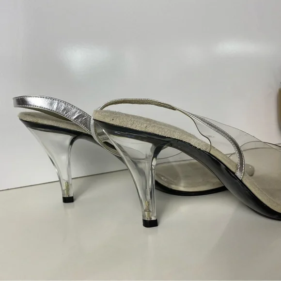 Onex Women's Cream Slingback Shoes Size 8 - Picture 4 of 7